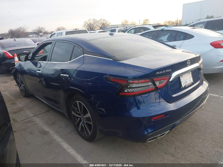 2023 Nissan Maxima Sv Xtronic Cvt VIN: 1N4AA6CV1PC511095 Lot: 43951621