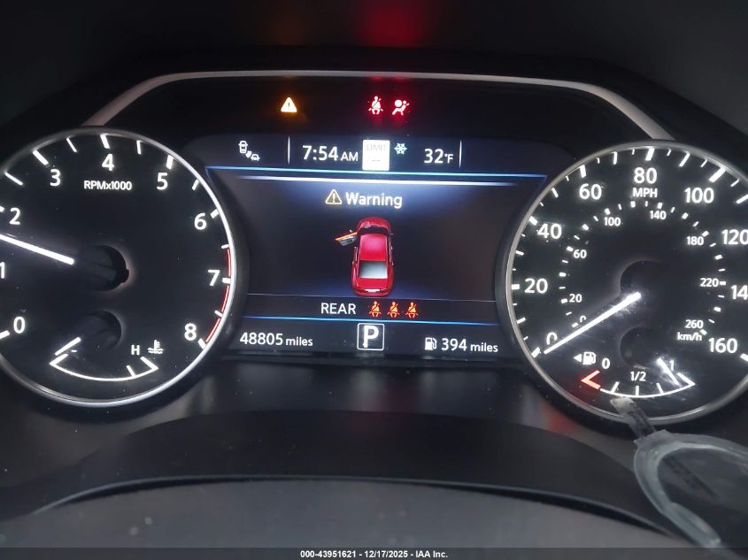 2023 Nissan Maxima Sv Xtronic Cvt VIN: 1N4AA6CV1PC511095 Lot: 43951621