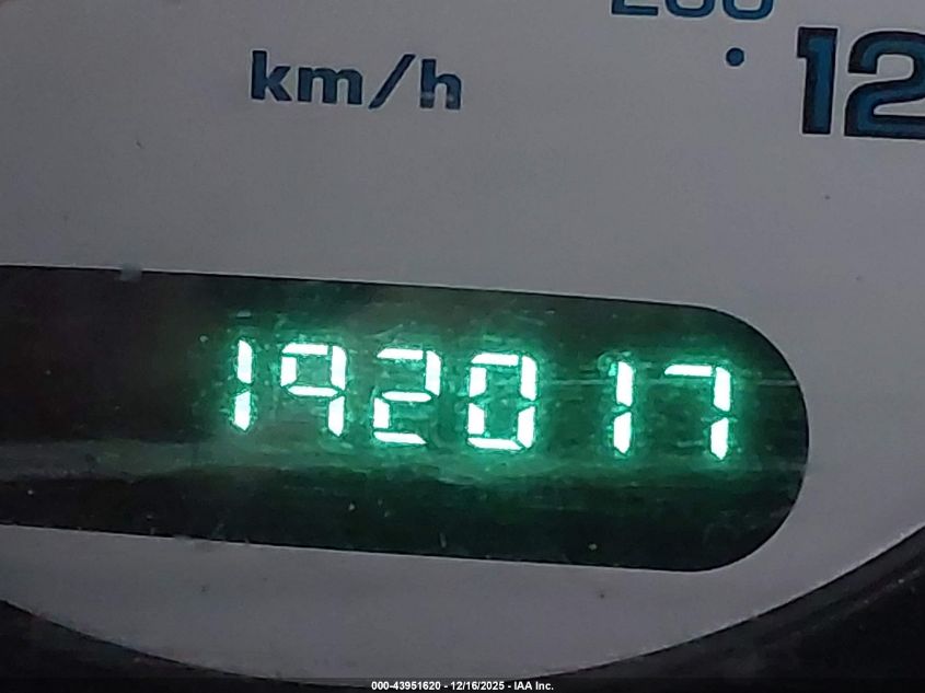 2002 Chrysler Voyager Lx VIN: 1C4GJ45302B719343 Lot: 43951620