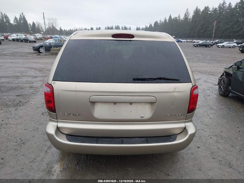 2002 Chrysler Voyager Lx VIN: 1C4GJ45302B719343 Lot: 43951620