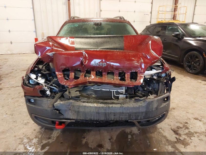 2019 Jeep Cherokee Trailhawk 4X4 VIN: 1C4PJMBX4KD341541 Lot: 43951622