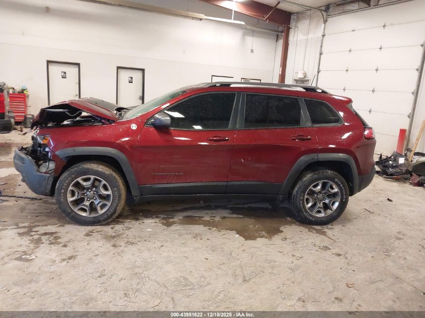 2019 Jeep Cherokee Trailhawk 4X4 VIN: 1C4PJMBX4KD341541 Lot: 43951622