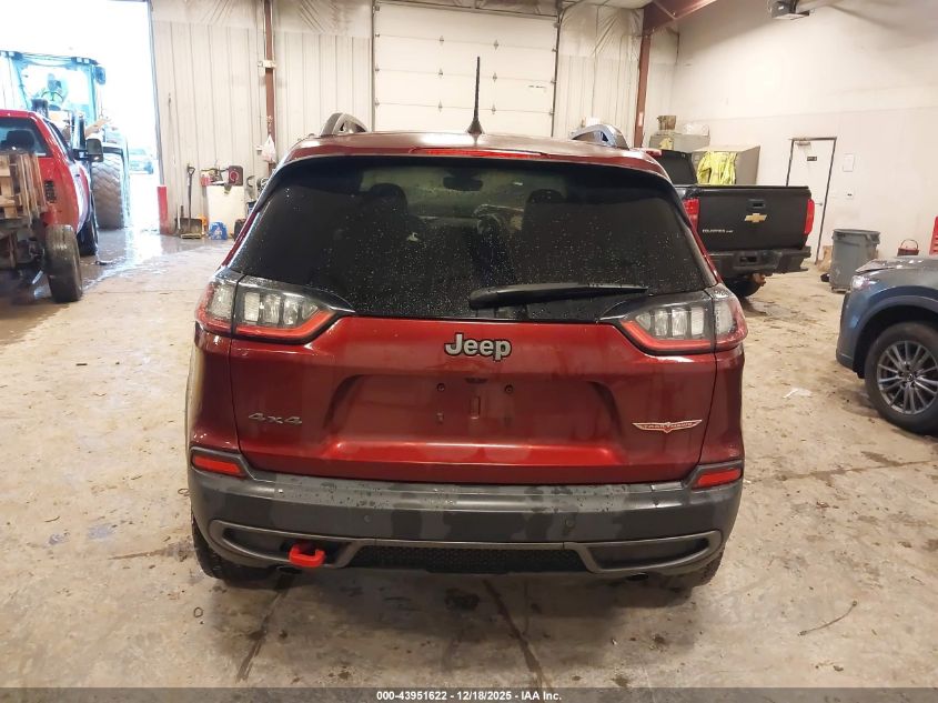 2019 Jeep Cherokee Trailhawk 4X4 VIN: 1C4PJMBX4KD341541 Lot: 43951622