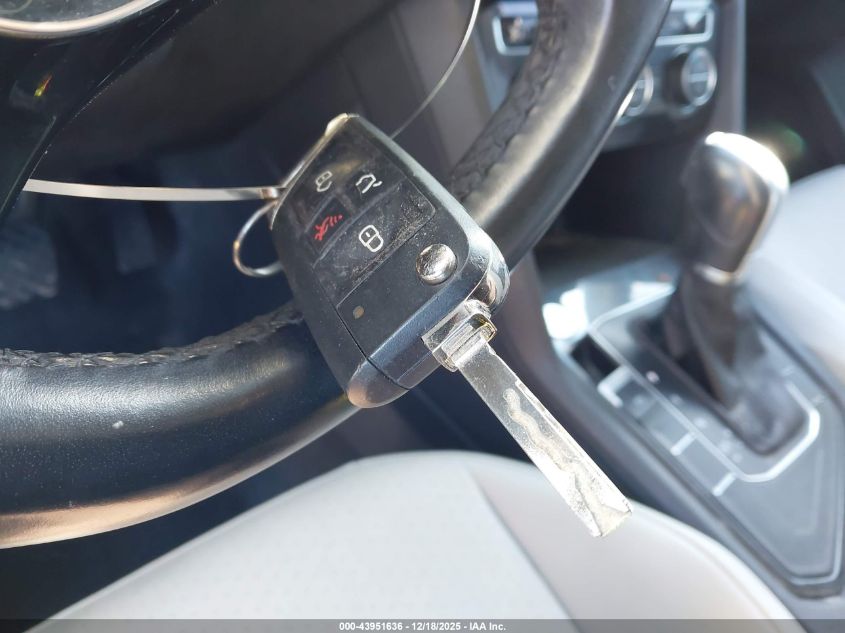 2019 Volkswagen Tiguan 2.0T Se/2.0T Sel/2.0T Sel R-Line/2.0T Sel R-Line Black VIN: 3VV3B7AX5KM154586 Lot: 43951636