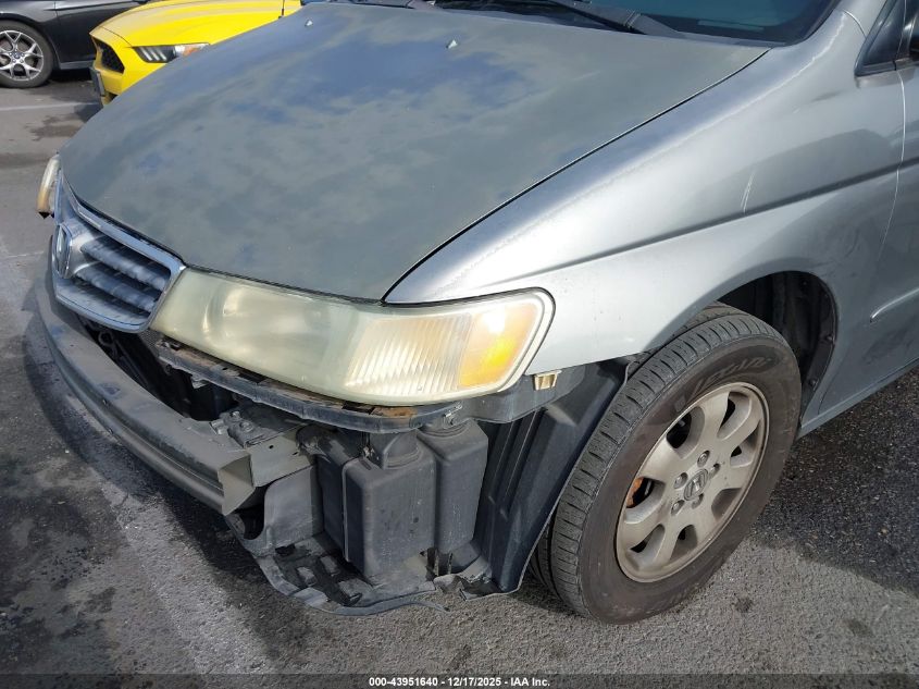 2002 Honda Odyssey Ex-L VIN: 2HKRL18982H518791 Lot: 43951640