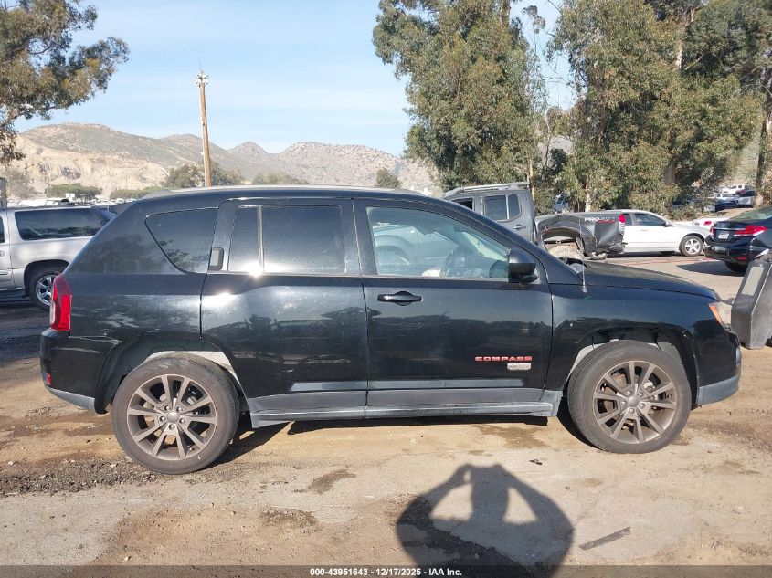 2016 Jeep Compass 75Th Anniversary VIN: 1C4NJCBB8GD702704 Lot: 43951643