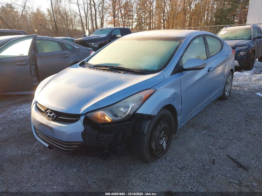 2012 Hyundai Elantra Limited (Ulsan Plant) VIN: KMHDH4AE2CU218879 Lot: 43951650