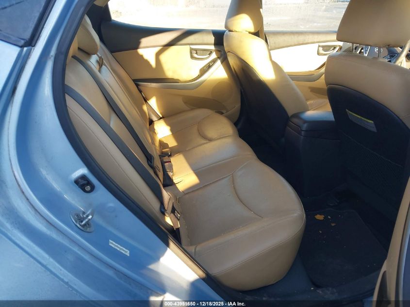 2012 Hyundai Elantra Limited (Ulsan Plant) VIN: KMHDH4AE2CU218879 Lot: 43951650