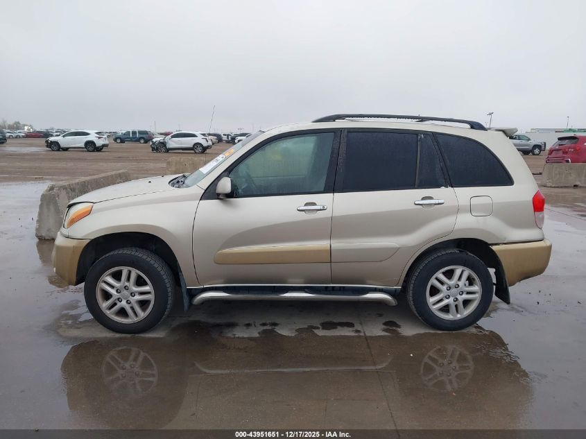 2001 Toyota Rav4 VIN: JTEGH20V010016002 Lot: 43951651