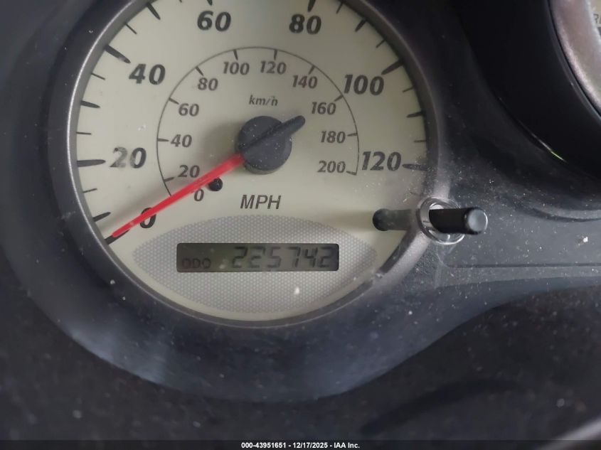 2001 Toyota Rav4 VIN: JTEGH20V010016002 Lot: 43951651