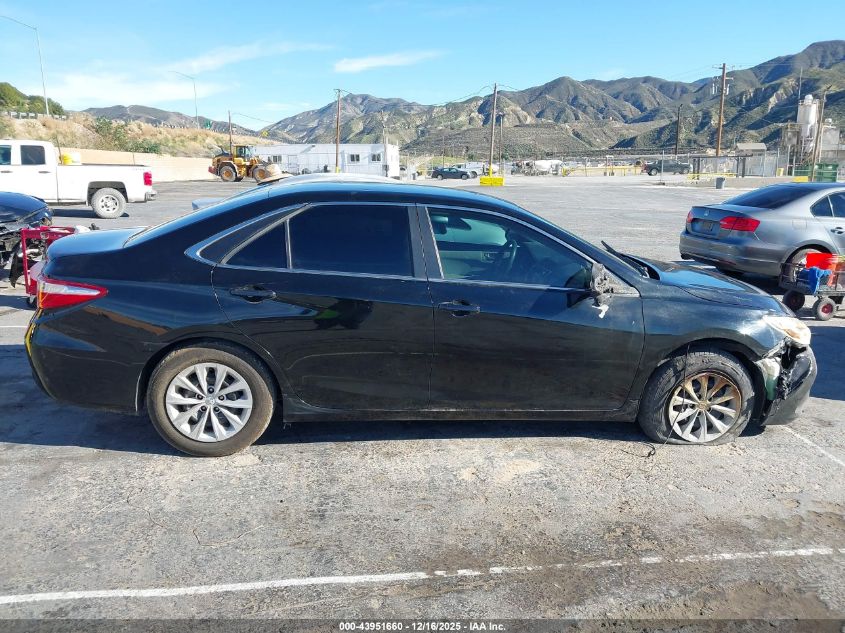 2015 Toyota Camry Le VIN: 4T1BF1FK6FU952777 Lot: 43951660