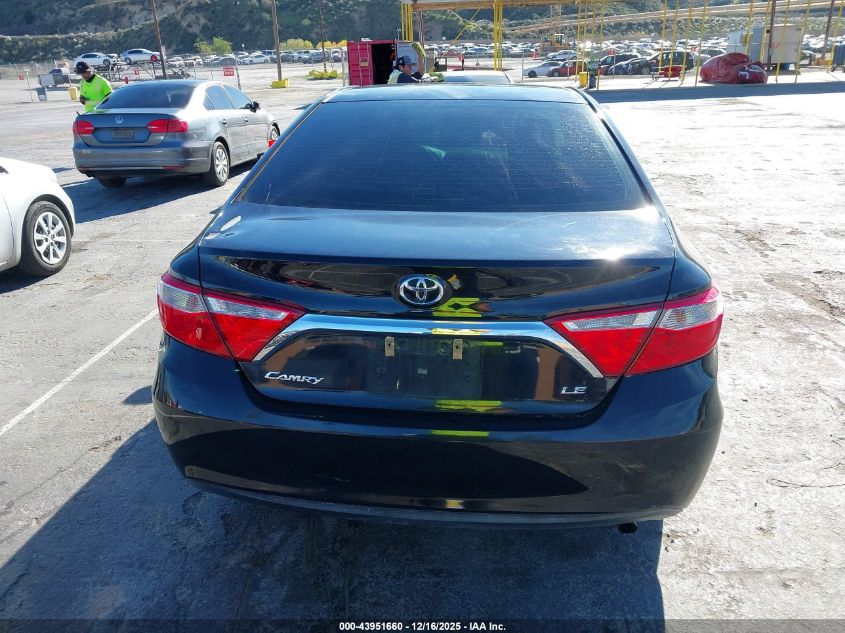 2015 Toyota Camry Le VIN: 4T1BF1FK6FU952777 Lot: 43951660