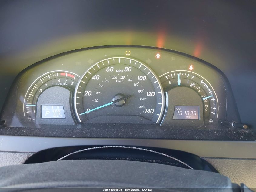 2015 Toyota Camry Le VIN: 4T1BF1FK6FU952777 Lot: 43951660