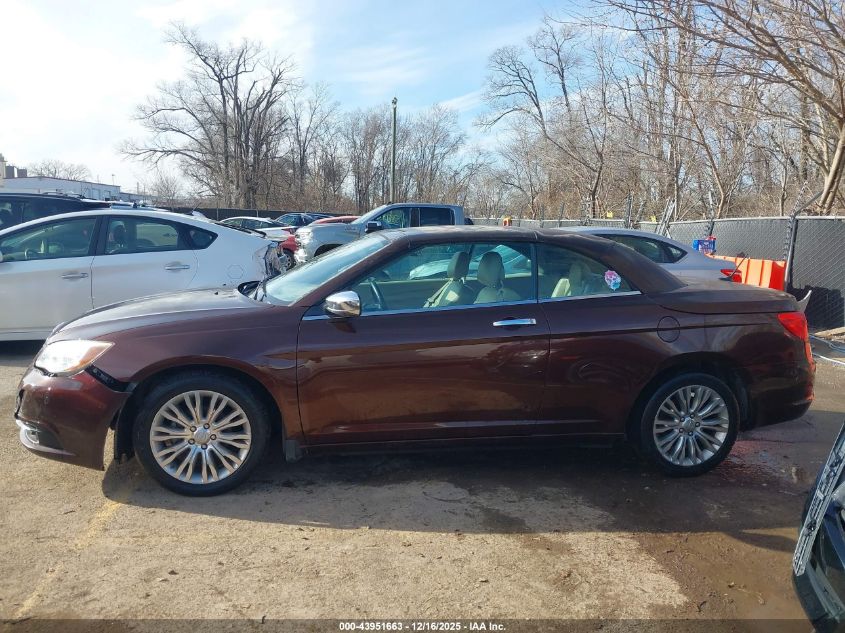 2012 Chrysler 200 Limited VIN: 1C3BCBFGXCN250051 Lot: 43951663