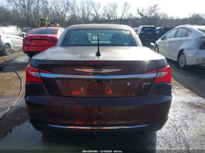 2012 Chrysler 200 Limited VIN: 1C3BCBFGXCN250051 Lot: 43951663
