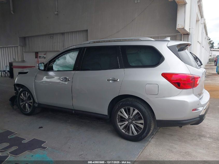 2019 Nissan Pathfinder Sv VIN: 5N1DR2MM6KC581243 Lot: 43951669