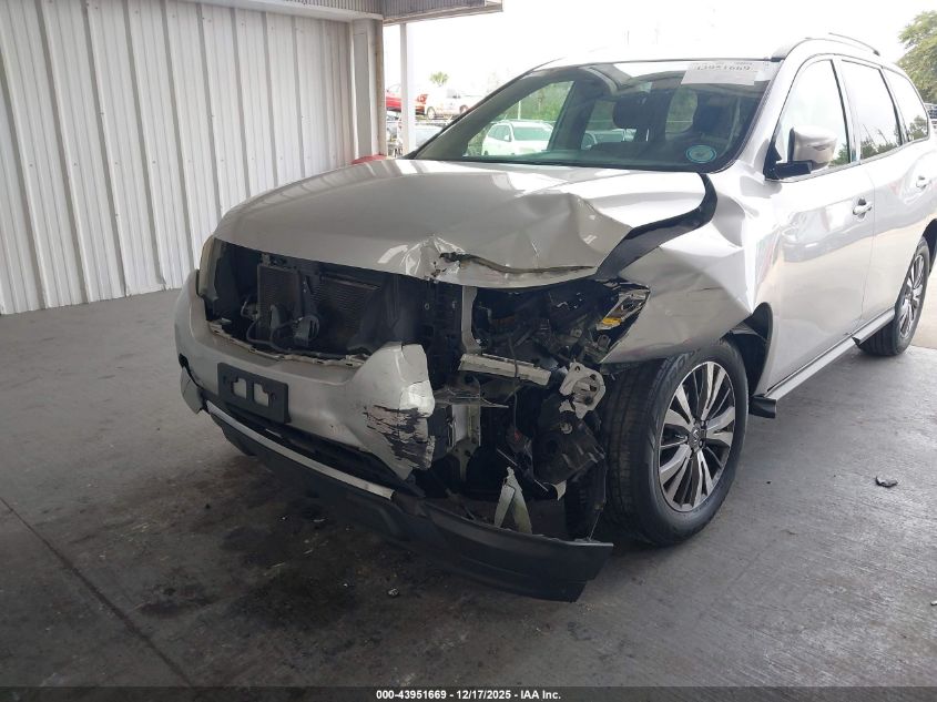 2019 Nissan Pathfinder Sv VIN: 5N1DR2MM6KC581243 Lot: 43951669