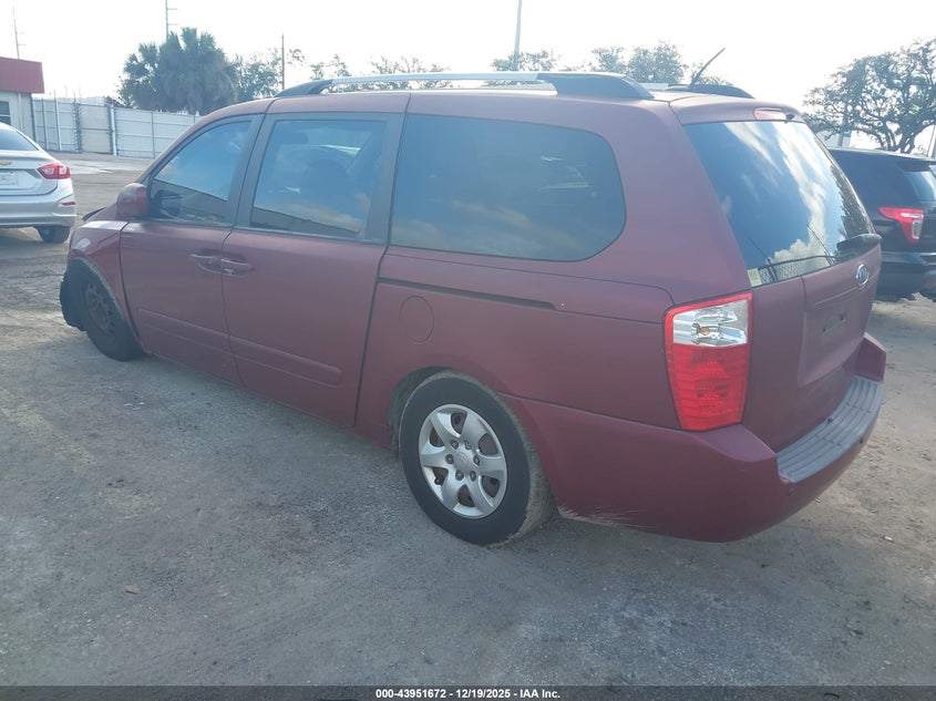 Vin: kndmg4c38a6344541, lot: 44447315, kia sedona lx 20103