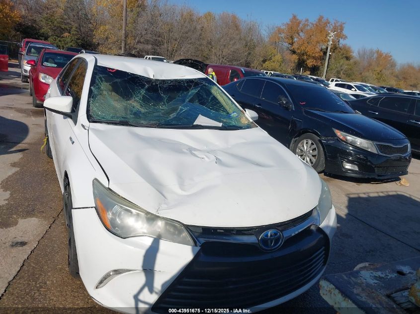 2015 Toyota Camry Hybrid Xle VIN: 4T1BD1FK0FU158282 Lot: 43951675