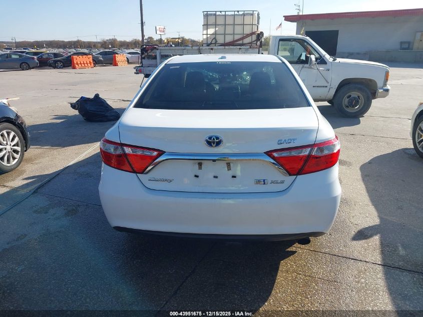 2015 Toyota Camry Hybrid Xle VIN: 4T1BD1FK0FU158282 Lot: 43951675