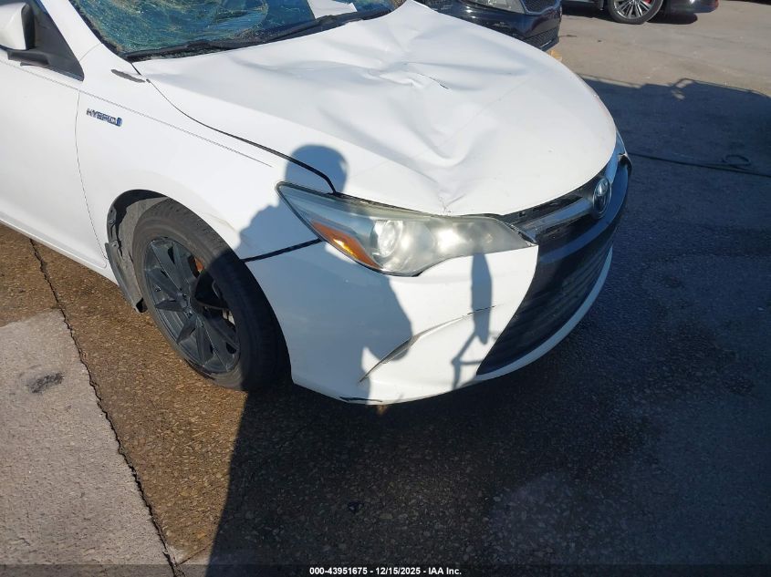 2015 Toyota Camry Hybrid Xle VIN: 4T1BD1FK0FU158282 Lot: 43951675