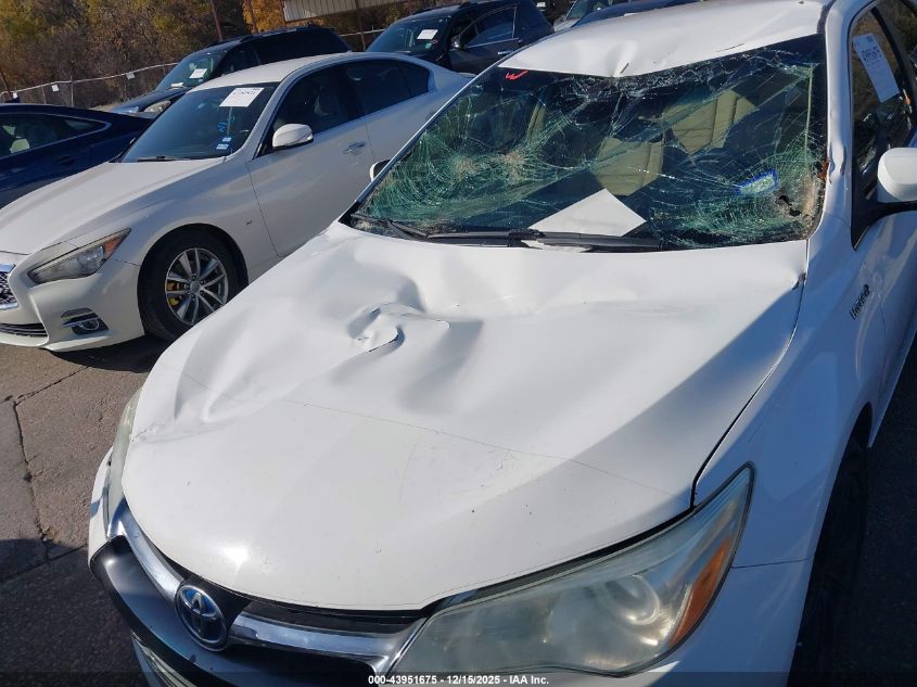 2015 Toyota Camry Hybrid Xle VIN: 4T1BD1FK0FU158282 Lot: 43951675