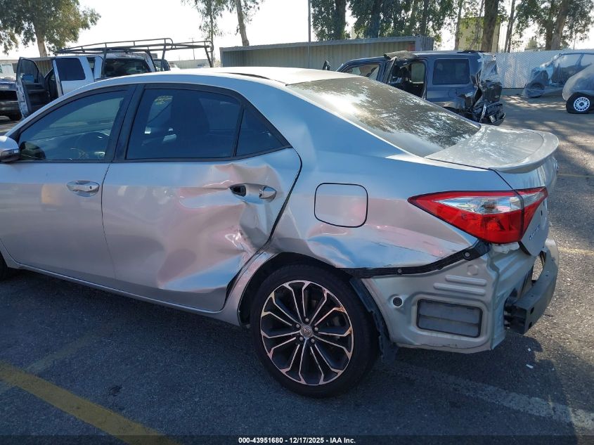 2016 Toyota Corolla S Plus VIN: 2T1BURHE3GC694331 Lot: 43951680