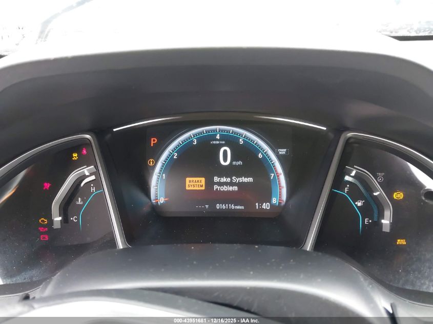 2018 Honda Civic Ex VIN: 2HGFC2F79JH610589 Lot: 43951681