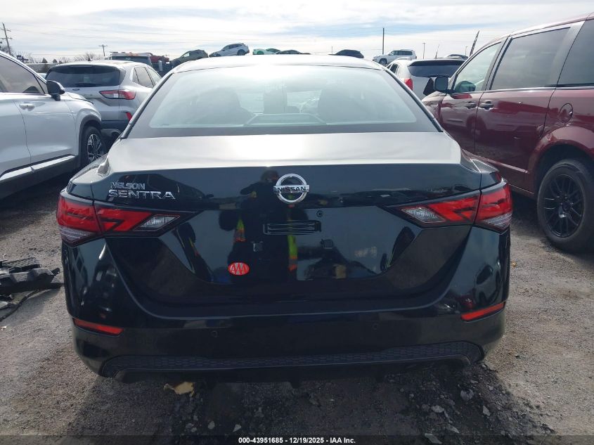 2021 Nissan Sentra S Xtronic Cvt VIN: 3N1AB8BV8MY232060 Lot: 43951685