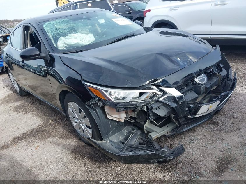 2021 Nissan Sentra S Xtronic Cvt VIN: 3N1AB8BV8MY232060 Lot: 43951685