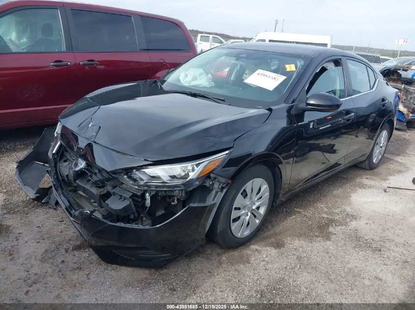 2021 Nissan Sentra S Xtronic Cvt VIN: 3N1AB8BV8MY232060 Lot: 43951685