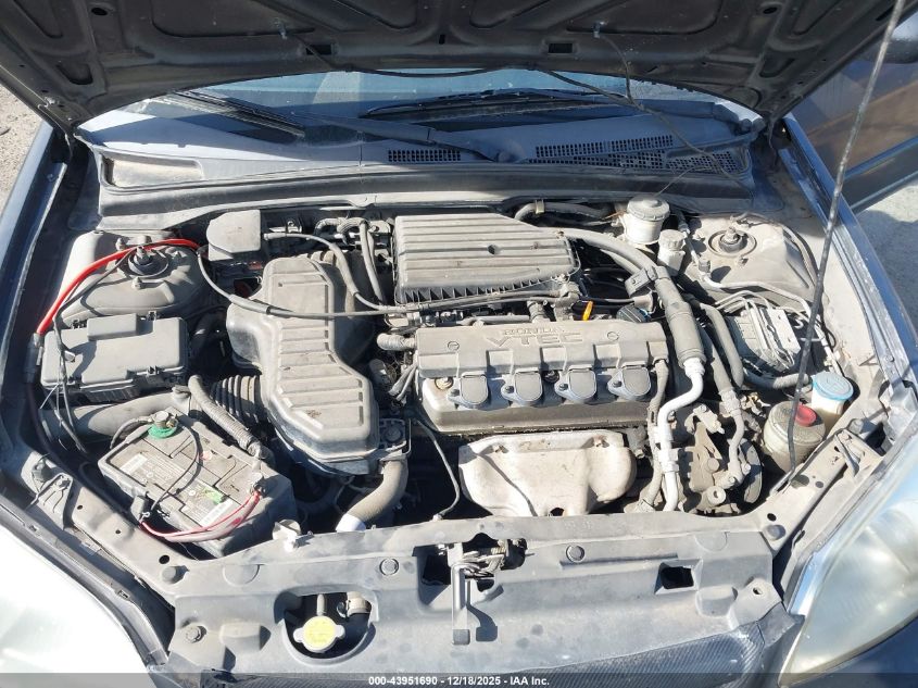 2003 Honda Civic Ex VIN: 2HGES25723H517920 Lot: 43951690