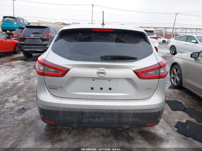 2021 Nissan Rogue Sport S Awd Xtronic Cvt VIN: JN1BJ1AW9MW437077 Lot: 43951692