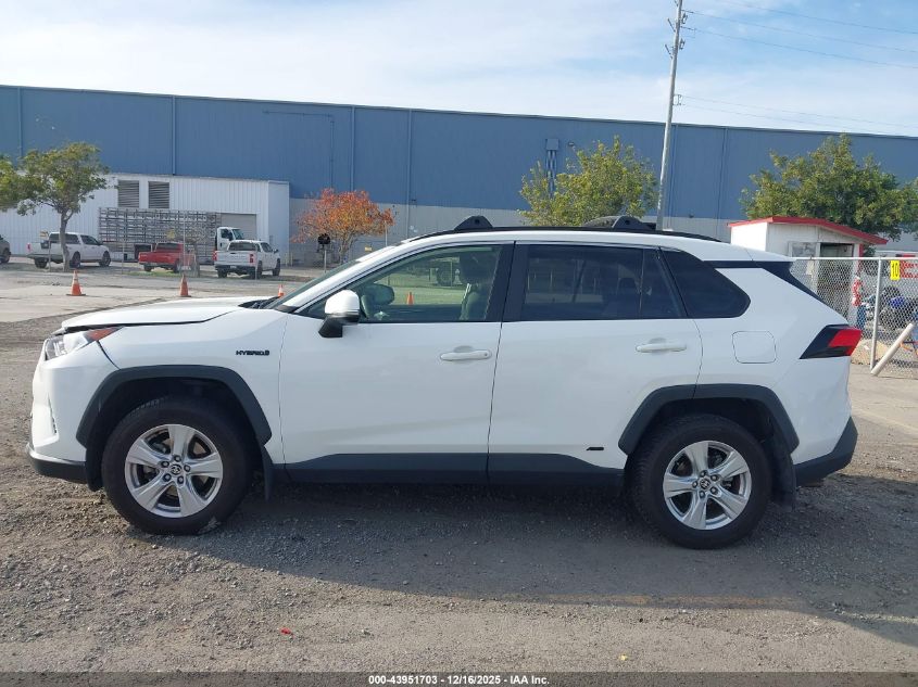 2020 Toyota Rav4 Hybrid Xle VIN: JTMRWRFV5LD066361 Lot: 43951703