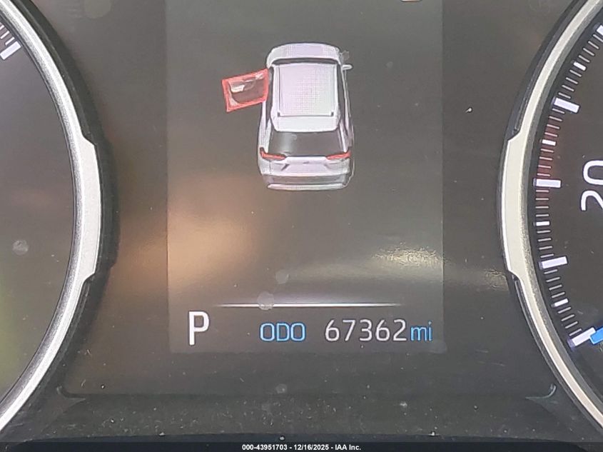 2020 Toyota Rav4 Hybrid Xle VIN: JTMRWRFV5LD066361 Lot: 43951703