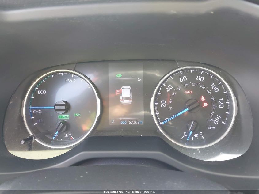 2020 Toyota Rav4 Hybrid Xle VIN: JTMRWRFV5LD066361 Lot: 43951703