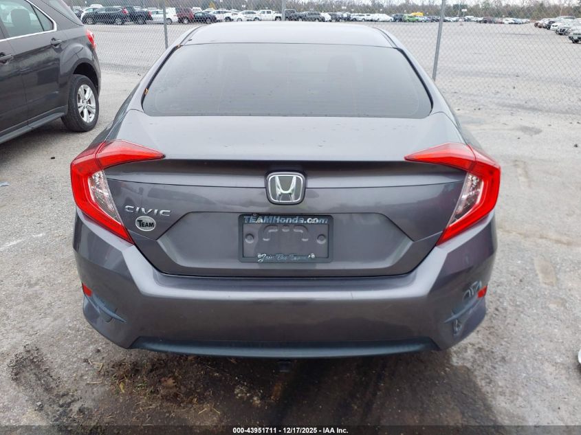 2016 Honda Civic Lx VIN: 19XFC2F58GE049433 Lot: 43951711