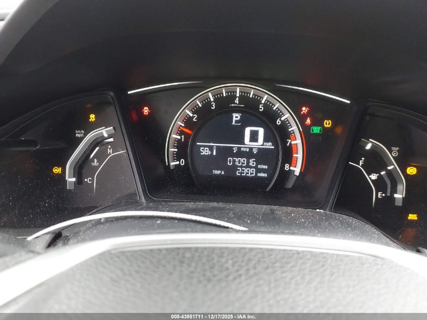 2016 Honda Civic Lx VIN: 19XFC2F58GE049433 Lot: 43951711