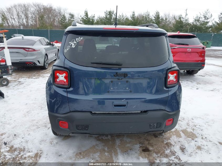 2020 Jeep Renegade Altitude Fwd VIN: ZACNJABB2LPL03624 Lot: 43951712
