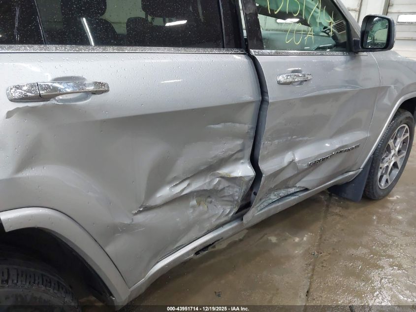 2020 Jeep Grand Cherokee Overland 4X4 VIN: 1C4RJFCG7LC133728 Lot: 43951714