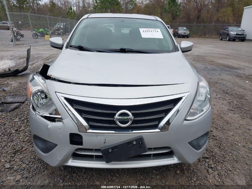 2019 Nissan Versa 1.6 Sv VIN: 3N1CN7AP7KL872199 Lot: 43951724