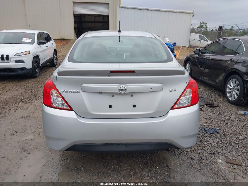 2019 Nissan Versa 1.6 Sv VIN: 3N1CN7AP7KL872199 Lot: 43951724