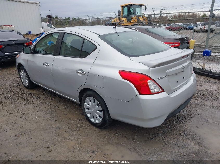 2019 Nissan Versa 1.6 Sv VIN: 3N1CN7AP7KL872199 Lot: 43951724