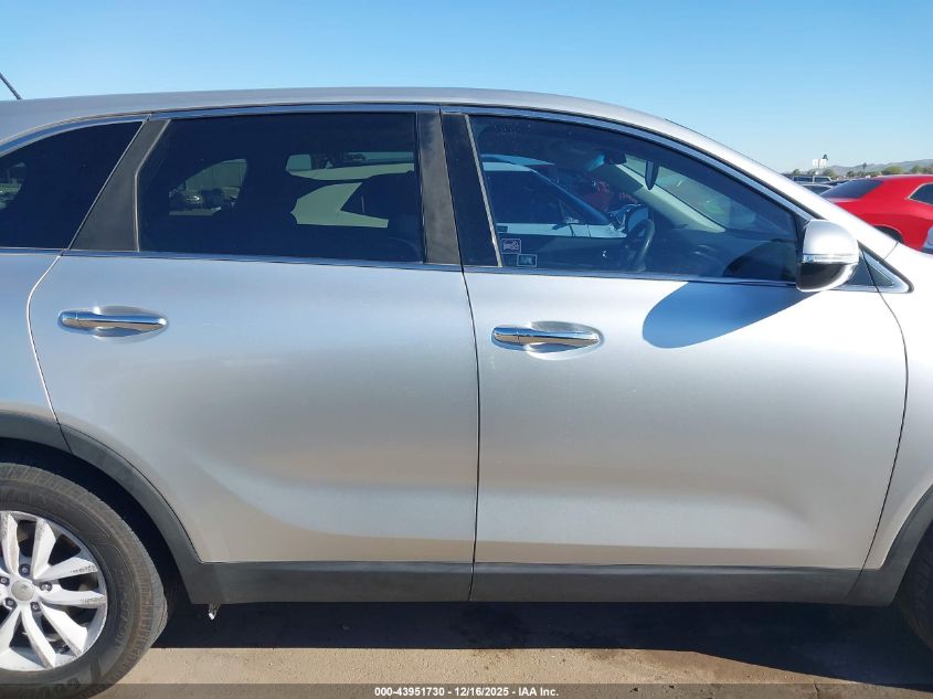 2018 Kia Sorento 2.4L L VIN: 5XYPG4A39JG348580 Lot: 43951730