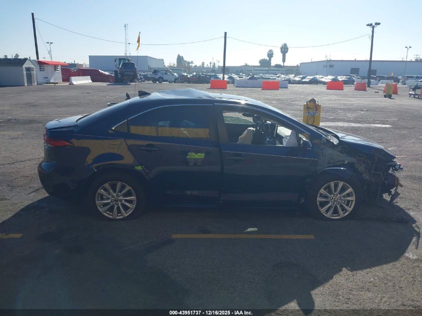 2025 Toyota Corolla Hybrid Xle VIN: JTDBCMFE4S3083962 Lot: 43951737