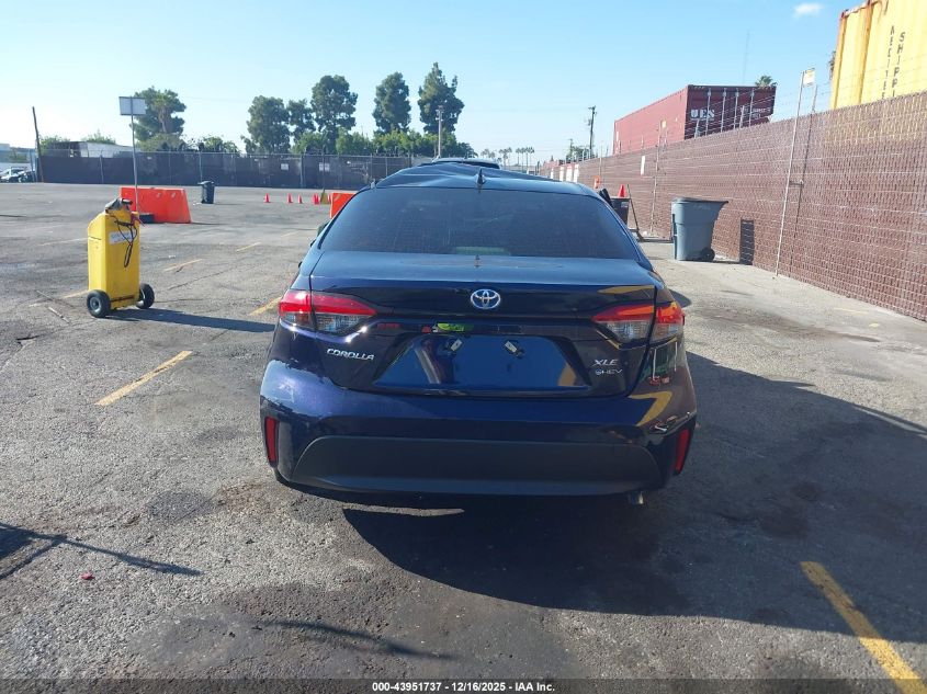 2025 Toyota Corolla Hybrid Xle VIN: JTDBCMFE4S3083962 Lot: 43951737