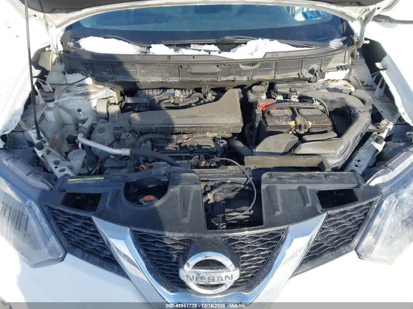 2016 Nissan Rogue S VIN: JN8AT2MT8GW018639 Lot: 43951739