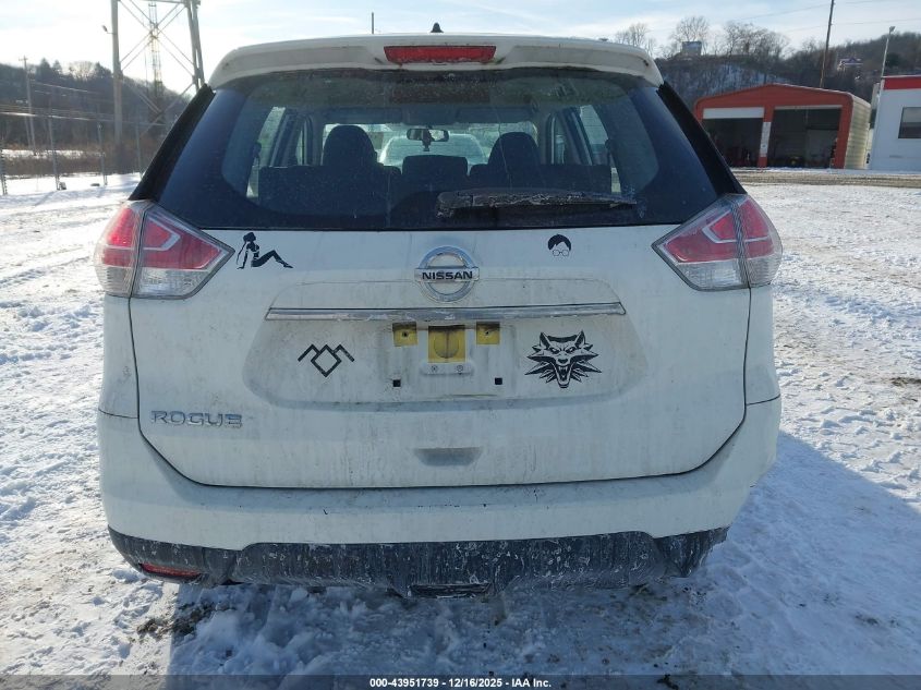 2016 Nissan Rogue S VIN: JN8AT2MT8GW018639 Lot: 43951739