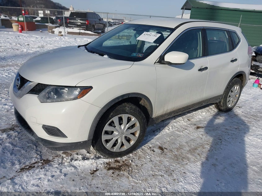 JN8AT2MT8GW018639 2016 NISSAN ROGUE photo no. 2
