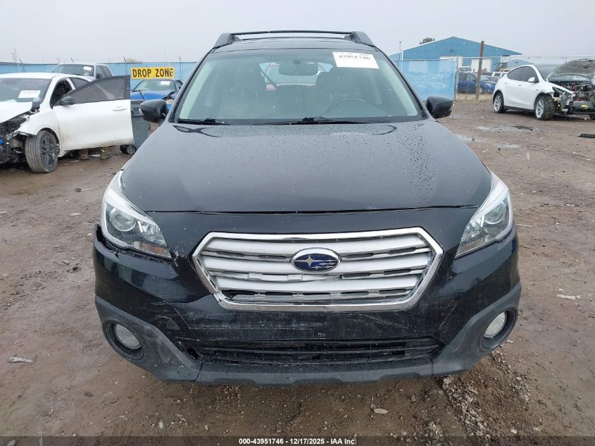 2017 Subaru Outback 2.5I Premium VIN: 4S4BSACC1H3400802 Lot: 43951746